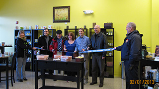 Ribbon Cutting - Miami Valley Spice Traders