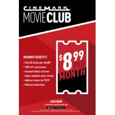 Cinemark Launches Movie Subscription Plan