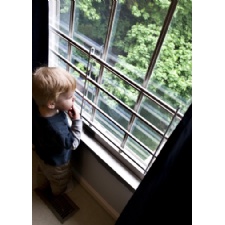 Open windows create a danger for children