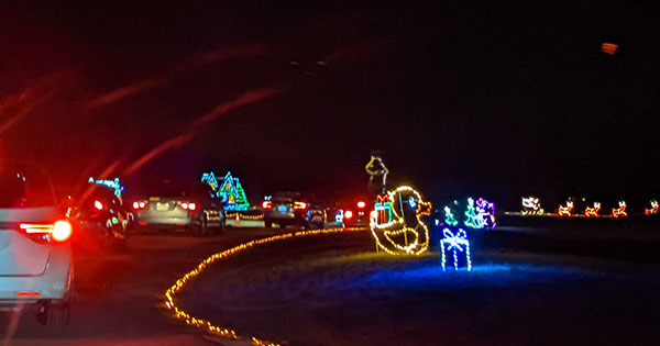Holiday Lights at Lost Creek Reserve