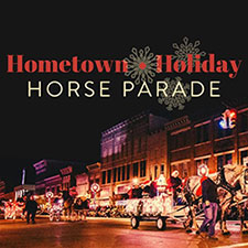 Hometown Holiday Horse Parade in Greenville