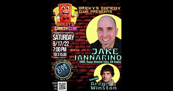 Jake Iannarino at Bricky's Comedy Club