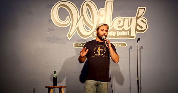 Luke Capasso at Wileys Comedy Club