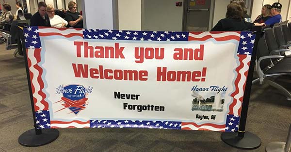 Honor Flight Dayton - canceled