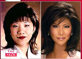 Julie Chen - then and now