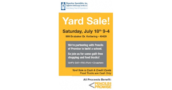 Yard Sale Fundraiser