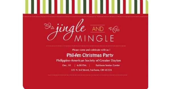 Philippine-American Society of Greater Dayton Christmas Party