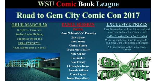 Road to Gem City Comic Con