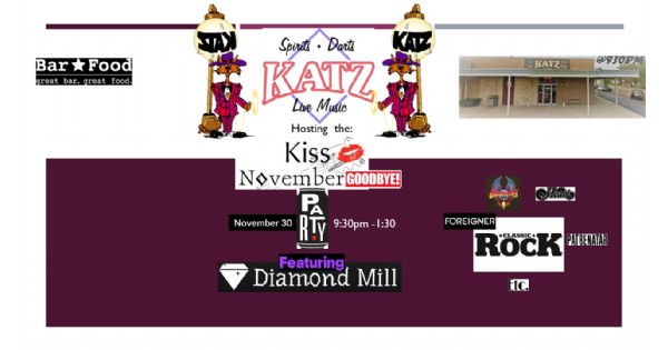 Katz Lounge hosting: Kiss November Goodbye Bash