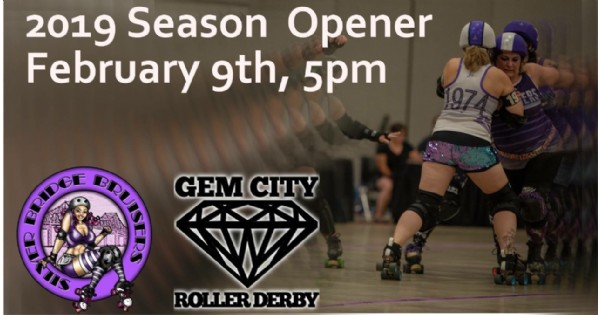 Gem City Roller Derby Lavender Haze vs The Silver Bridge Bruisers