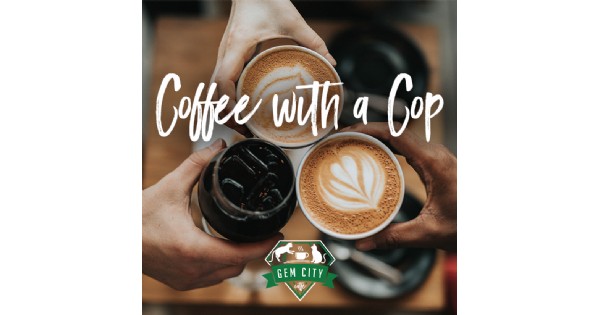 Coffee with a Cop at Gem City Catfe