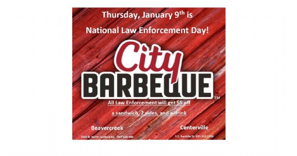 $5 off for National Law Enforcement Appreciation Day