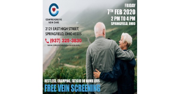 Free Vein Screening @ Springfield Ohio