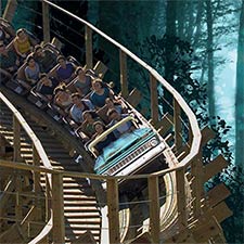 Kings Island's Mystic Timbers... so what's in the shed?