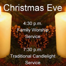 Christmas Eve Services at Fairmont Presbyterian