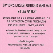 Daytons Largest Outdoor Yard Sale Flea Market