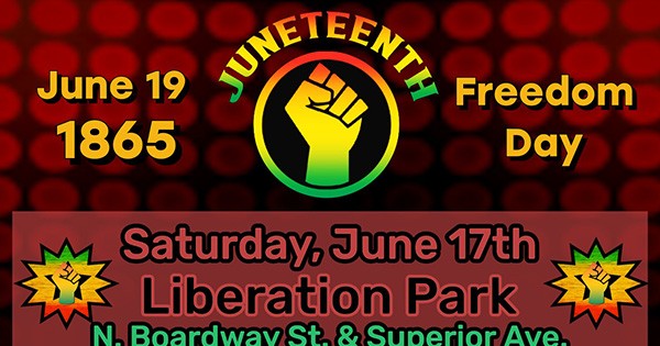 Liberation Station fundraiser, opening Juneteenth
