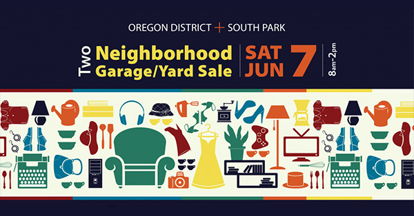 Massive Two Neighborhood Garage Sale Oregon District South Park