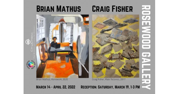 Rosewood Gallery Presents Exhibitions by Brian Mathus & Craig Fisher