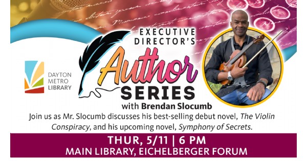 Executive Director's Author Series- Brendan Slocumb