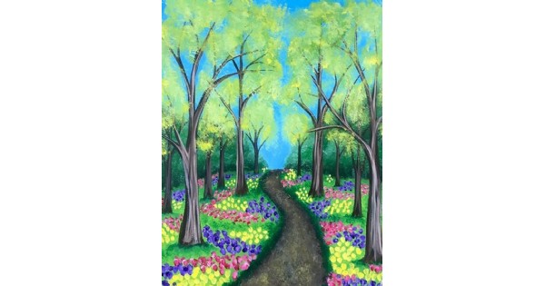 Paint Night - Blooming Stroll