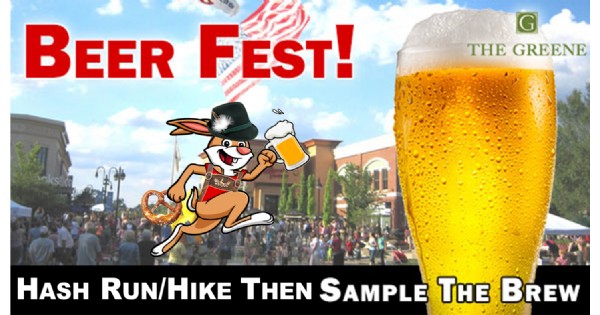 DH4 #1557 - The Greene Beer Fest Hash (Run/Walk)