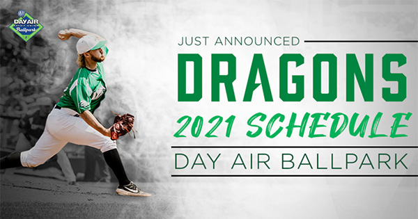 Dayton Dragons Announce 2021 Opening Day, Season Schedule