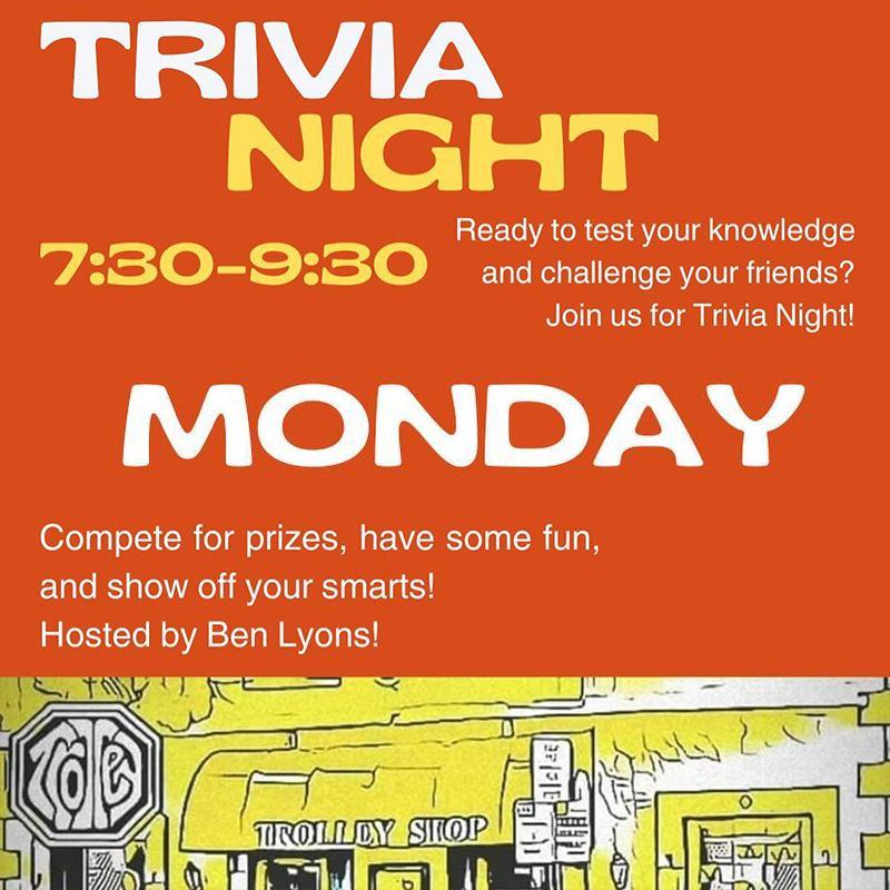 Trolley Stop Trivia Night