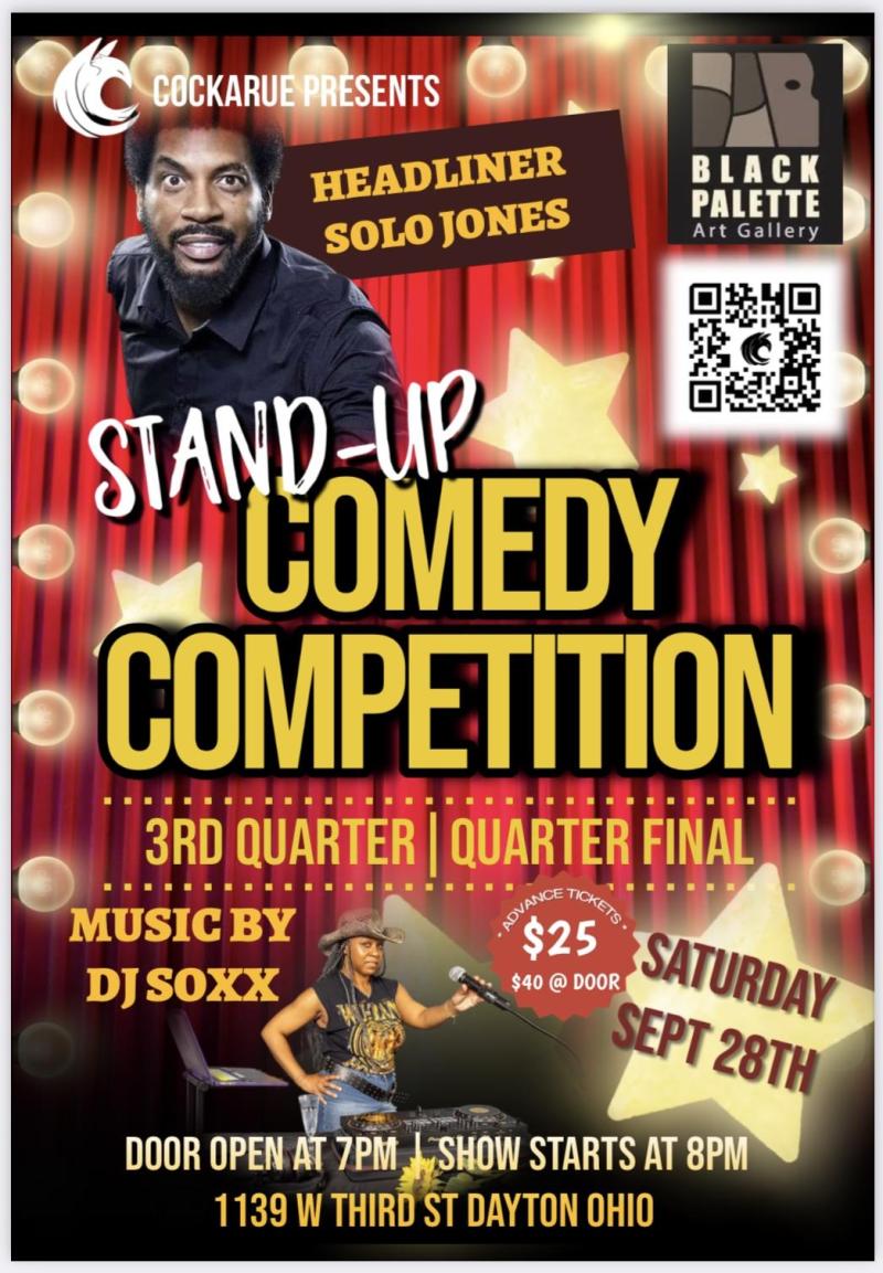 CockaRue Presents…Stand-Up Comedy Competition (QTR Finals)