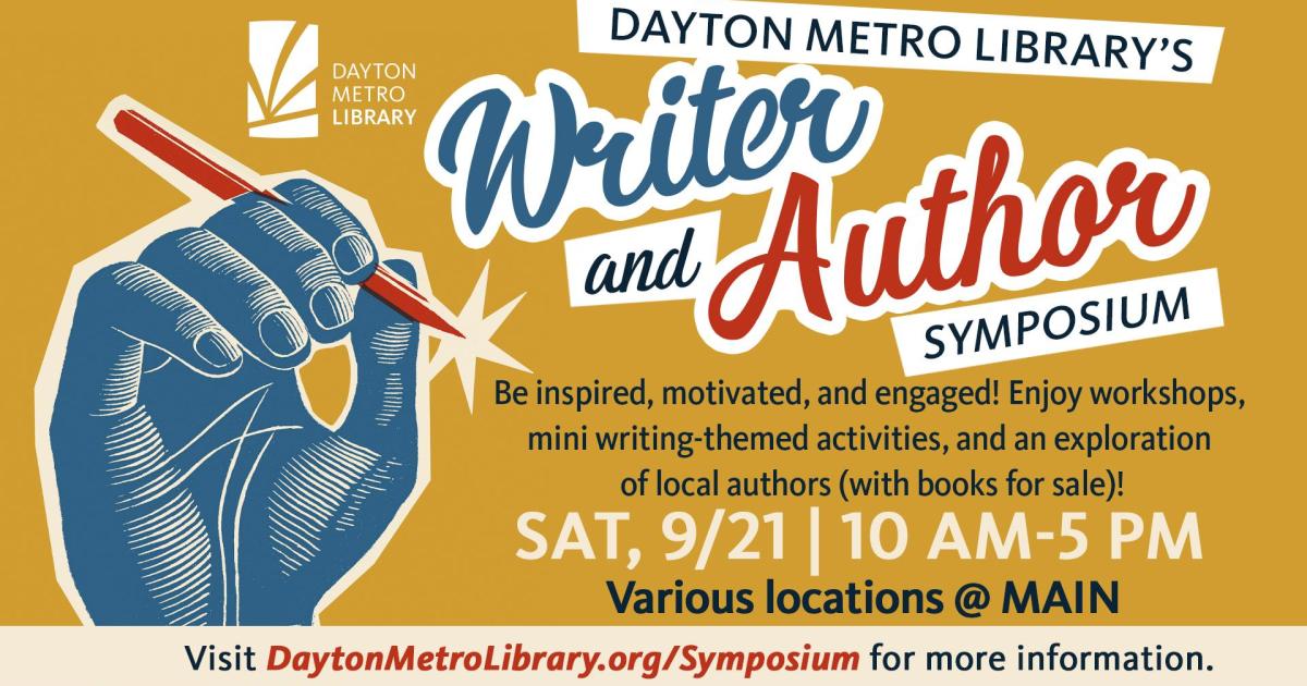 Dayton Metro Library's Writer and Author Symposium