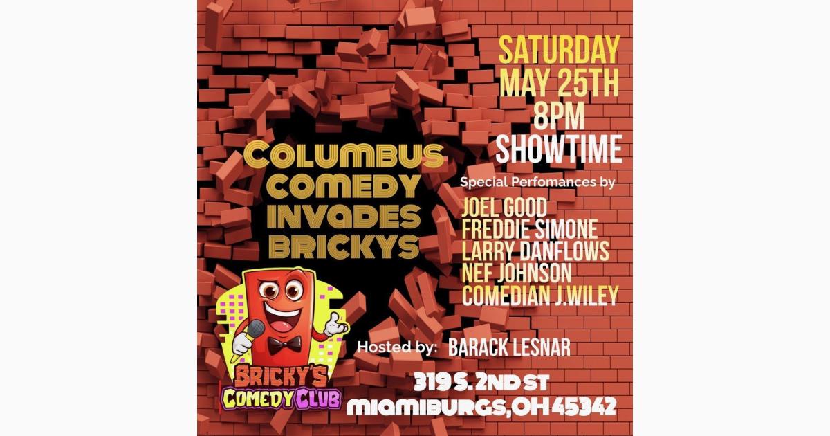 COLUMBUS INVASION @ Bricky's Comedy Club