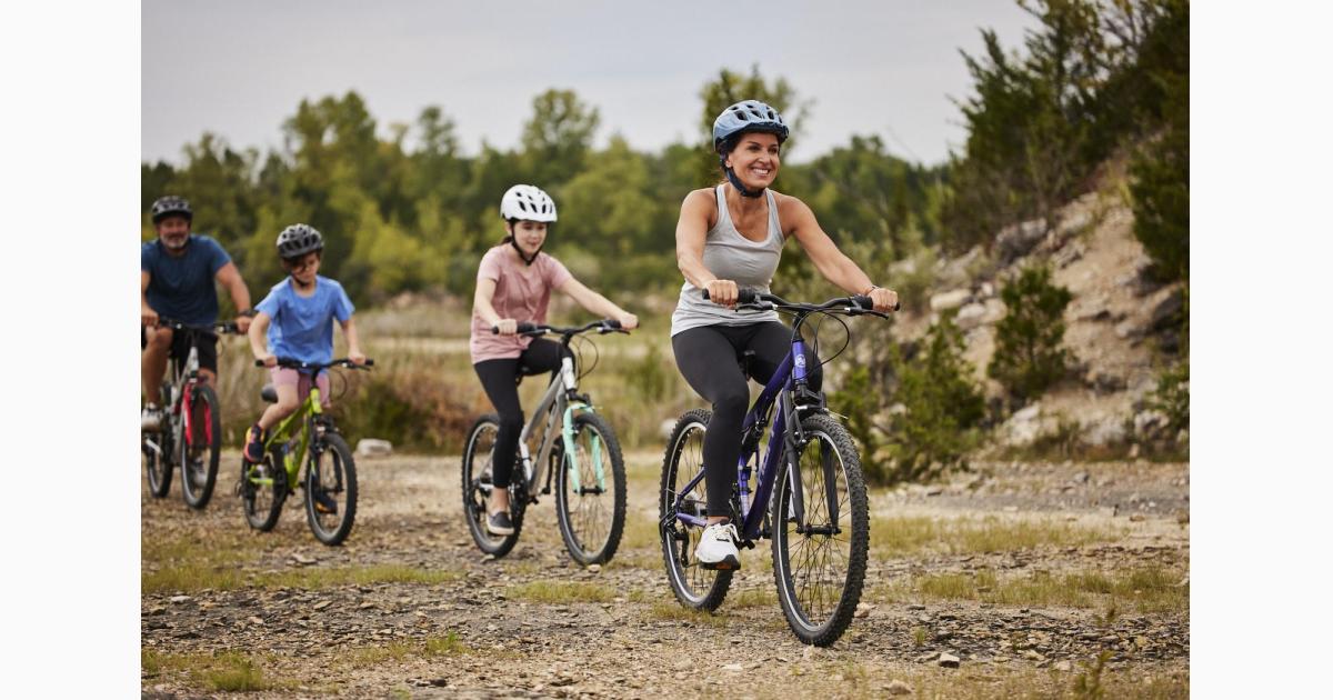 Bike Month Pop Up with Huffy and Buzz EBikes