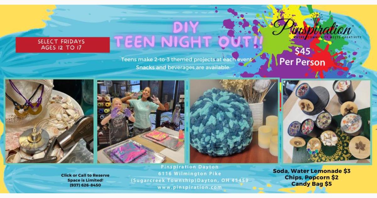 Teen Craft Night Out - Boho Style