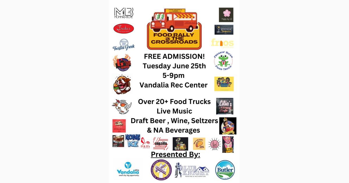 The Vandalia-Butler Chamber of Commerce 2024 Food Truck Rally