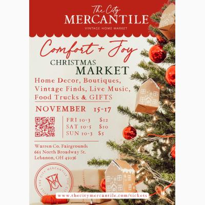 Christmas Vintage Market - "Comfort & Joy" by The City Mercantile