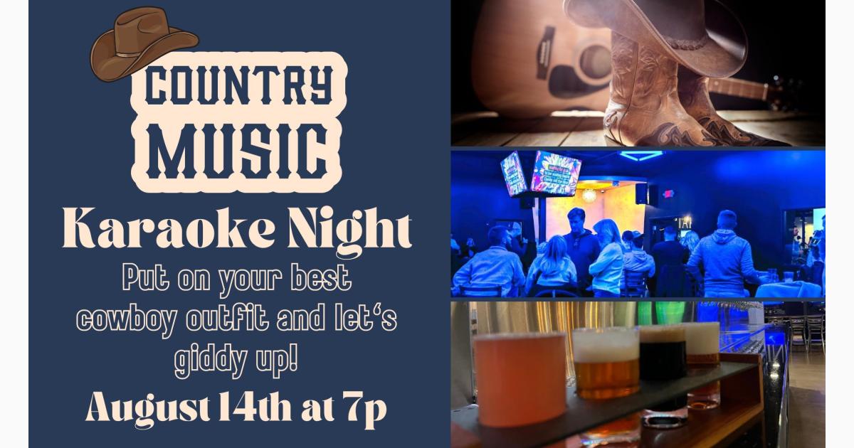 Country Music Karaoke Night