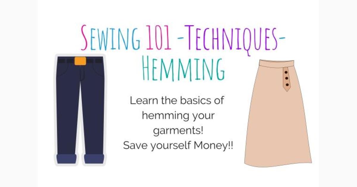 Sewing Technique Hemming