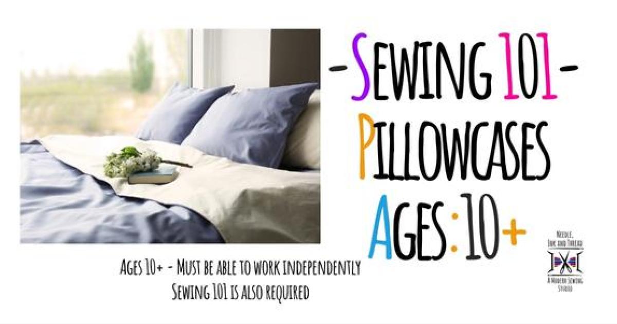 Sewing 101 – The Basics – French Seam Pillowcase