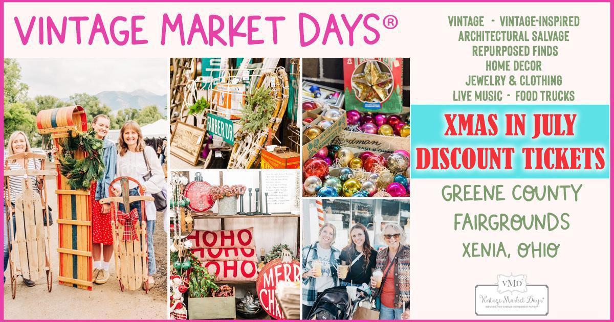 Xmas in July ~ Discounted Holiday Market Tickets!