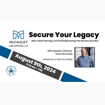 Secure Your Legacy: Wills, Estate Planning, and Charitable Giving