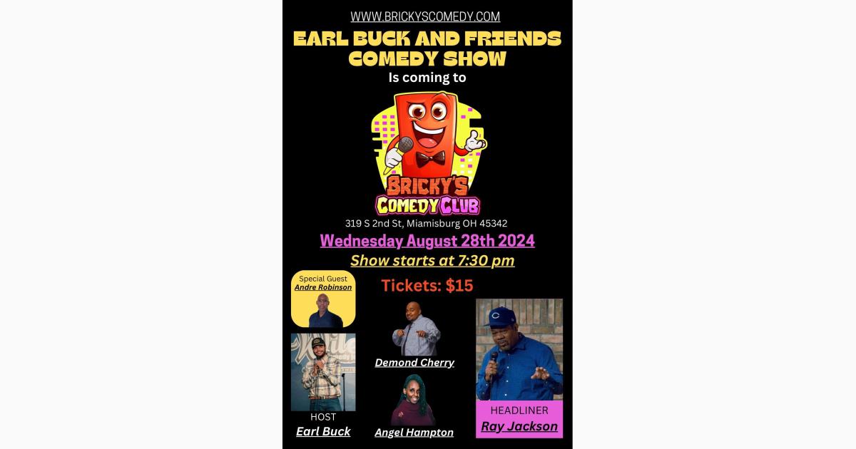 Earl Buck & Friends @ Bricky's Comedy Club