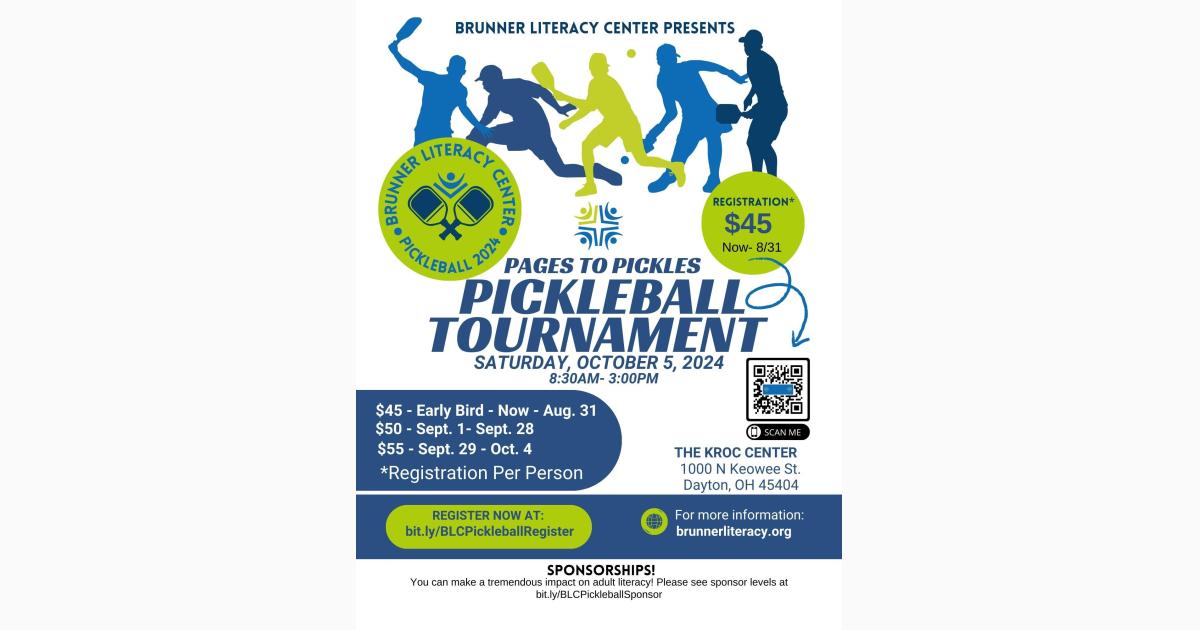 BLC "Pages to Pickles" Pickleball Charity Tournament