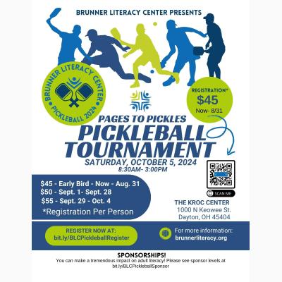 BLC "Pages to Pickles" Pickleball Charity Tournament
