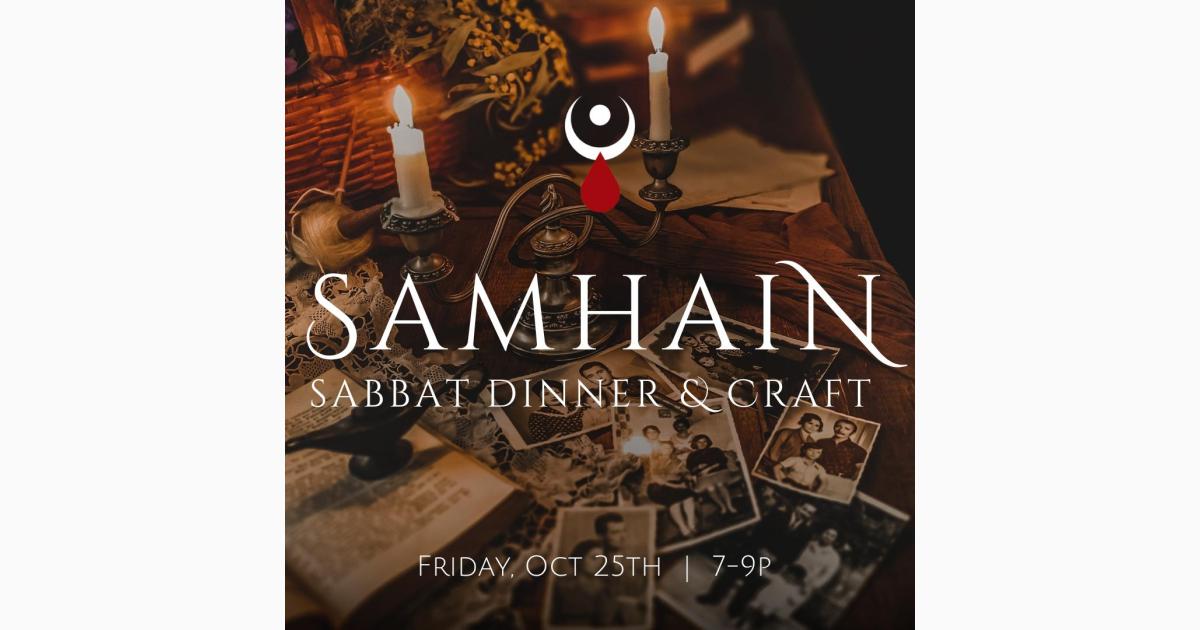 Samhain Sabbat Dinner & Craft