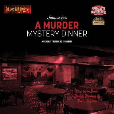 Crime Scene Crack Up: Mystery Dinner Theater show at Spaghetti Warehouse