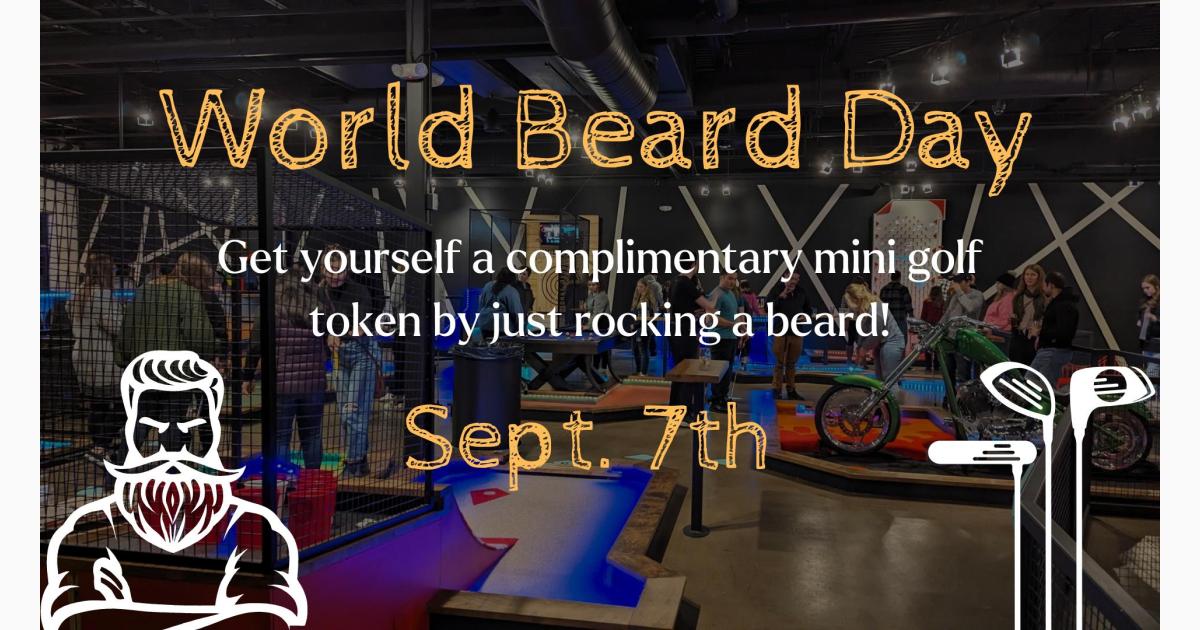 World Beard Day at On Par Entertainment