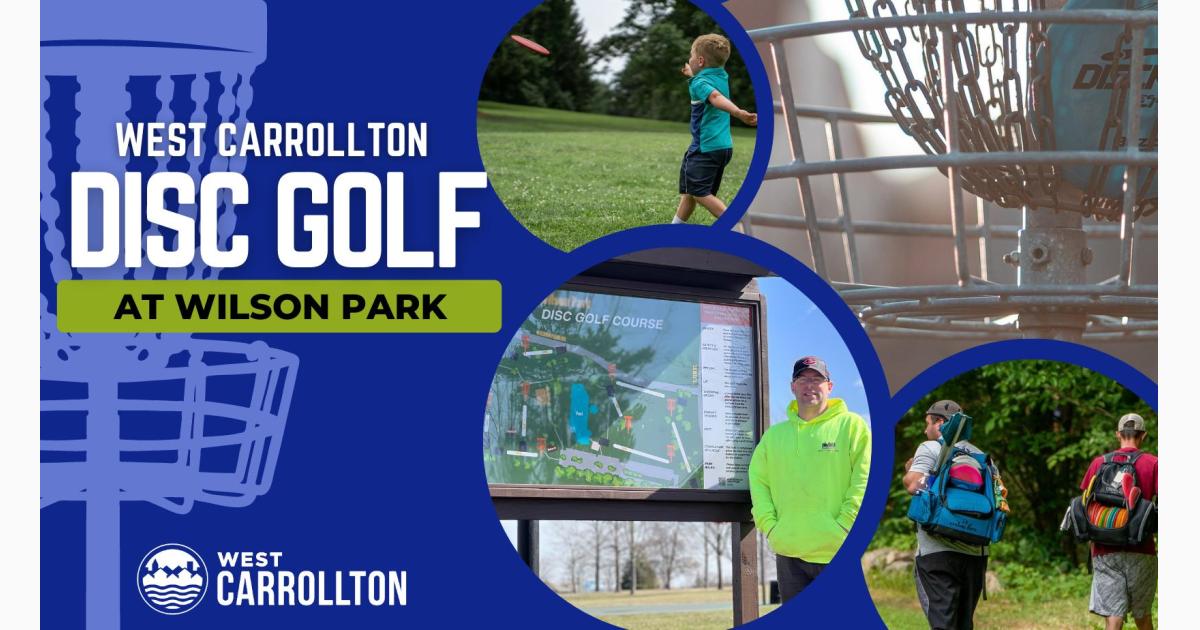 Disc Golf Grand Opening at Wilson Park