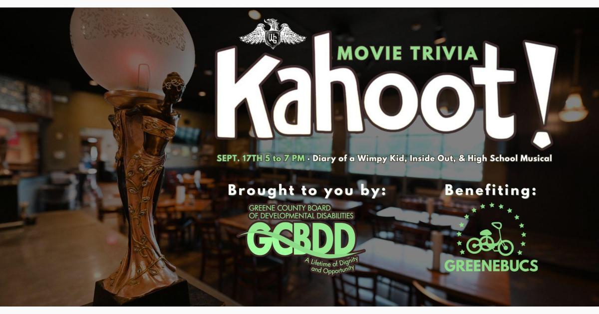 Kahoot! Movie Trivia with GCBDD: Diary of a Wimpy Kid, Inside Out & High School Musical