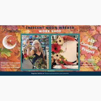 Crescent Moon Wreath Workshop