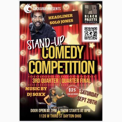 CockaRue Presents…Stand-Up Comedy Competition (QTR Finals)